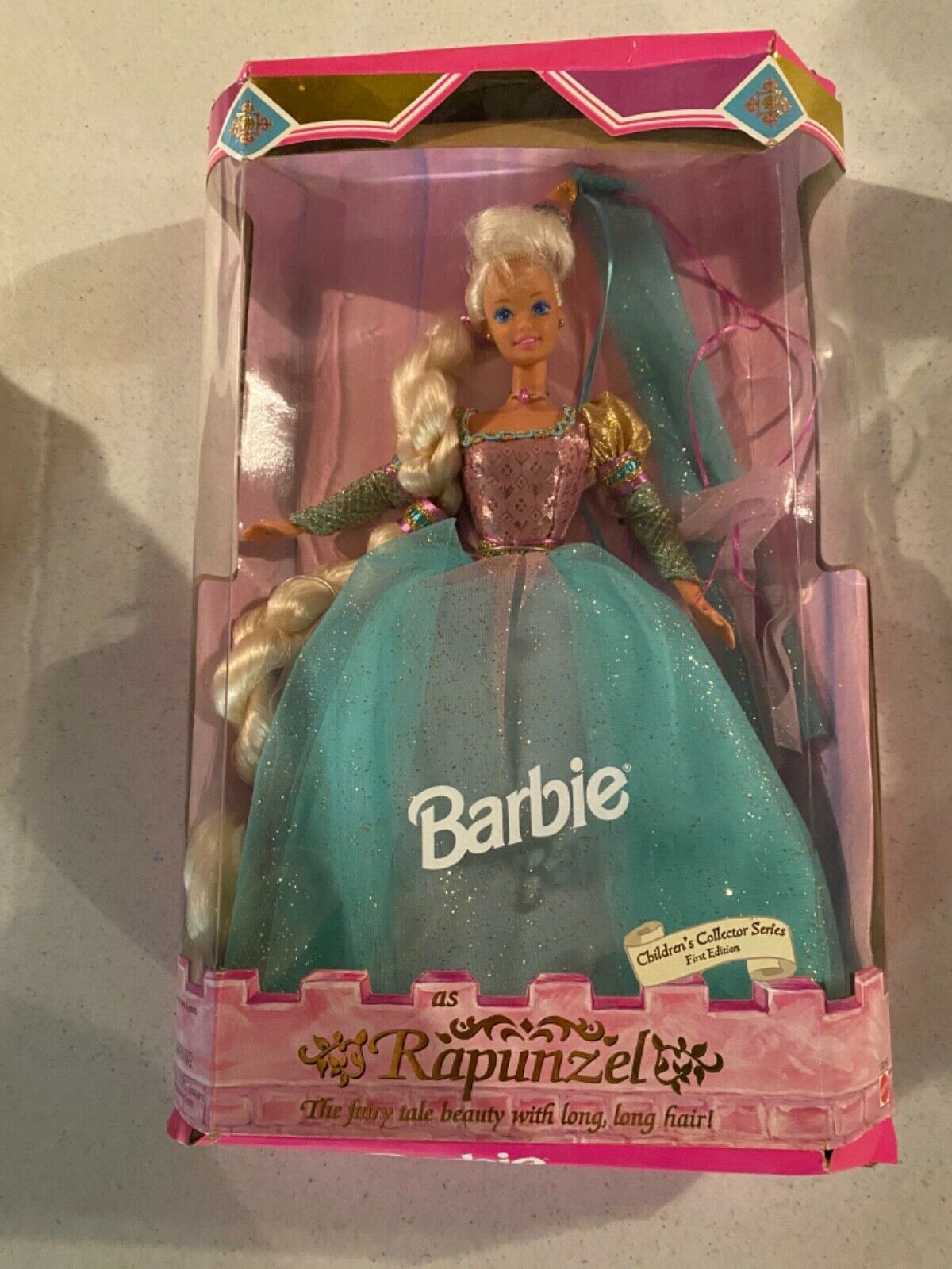 Mattel Barbie As Rapunzel Doll Children's Collector Series 1st Edition 1994