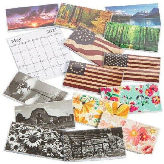 1 - 2021-2022 Two Year Planner Pocket Calendar 2 Year Assorted Styles Free Ship