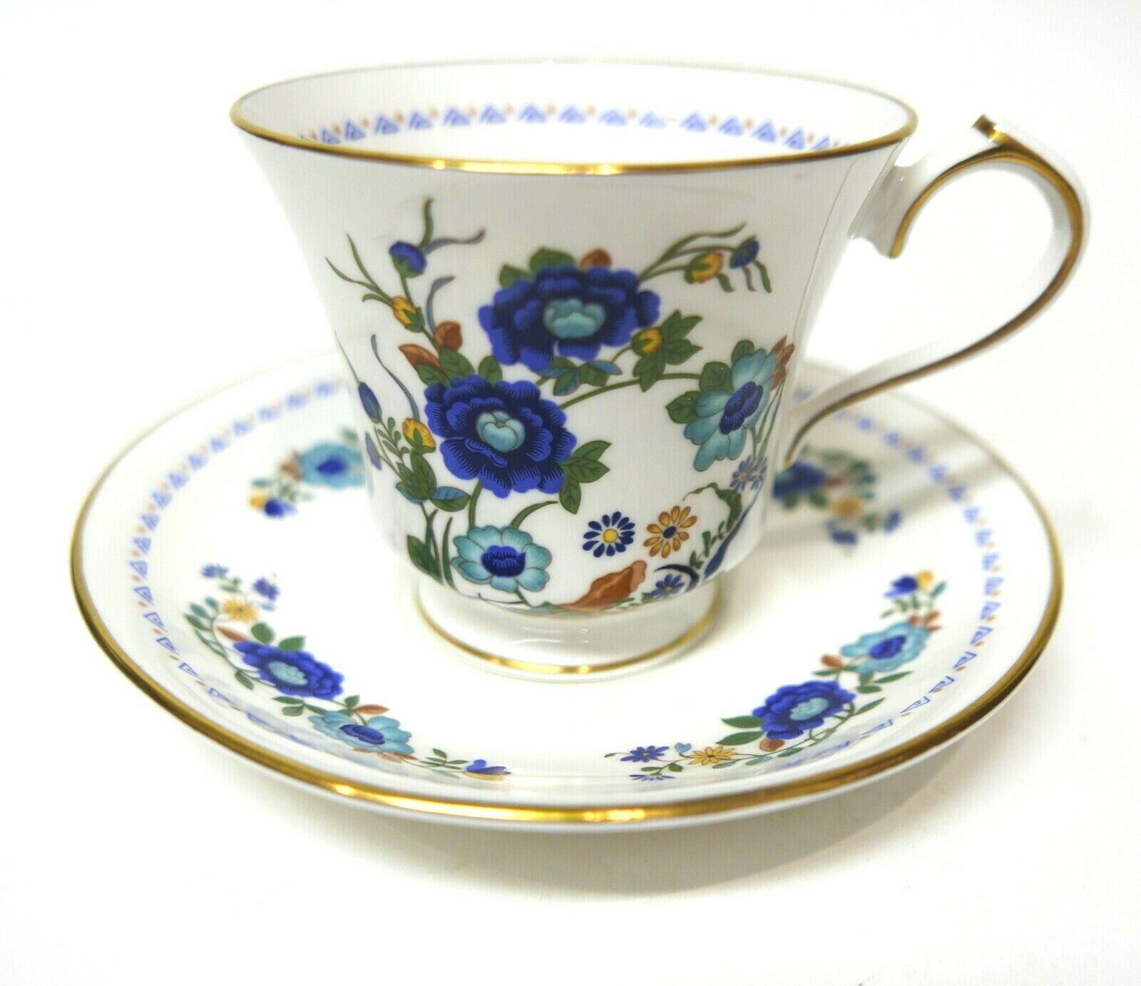 Aynsley Marlina Asian Inspired Tea Cup And Saucer Fine Bone China