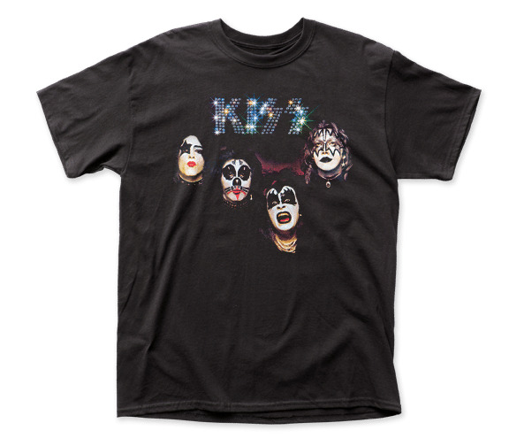 Kiss - T-shirt - Tee - Adult-large-self-titled-licensed-brand New