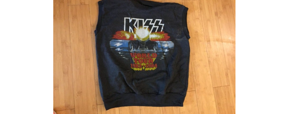 Kiss World Tour T-shirt Vintage 1983