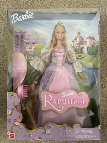 Barbie As Rapunzel Barbie Doll 2001 Nib - Never Opened